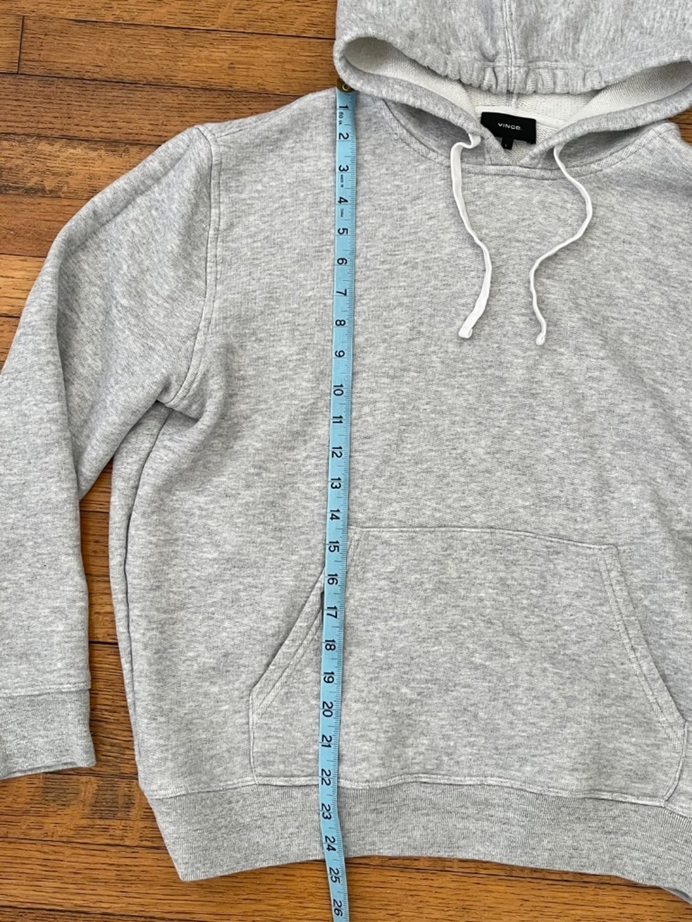 Vince French Terry Hoodie Gray - Picture 5 of 9